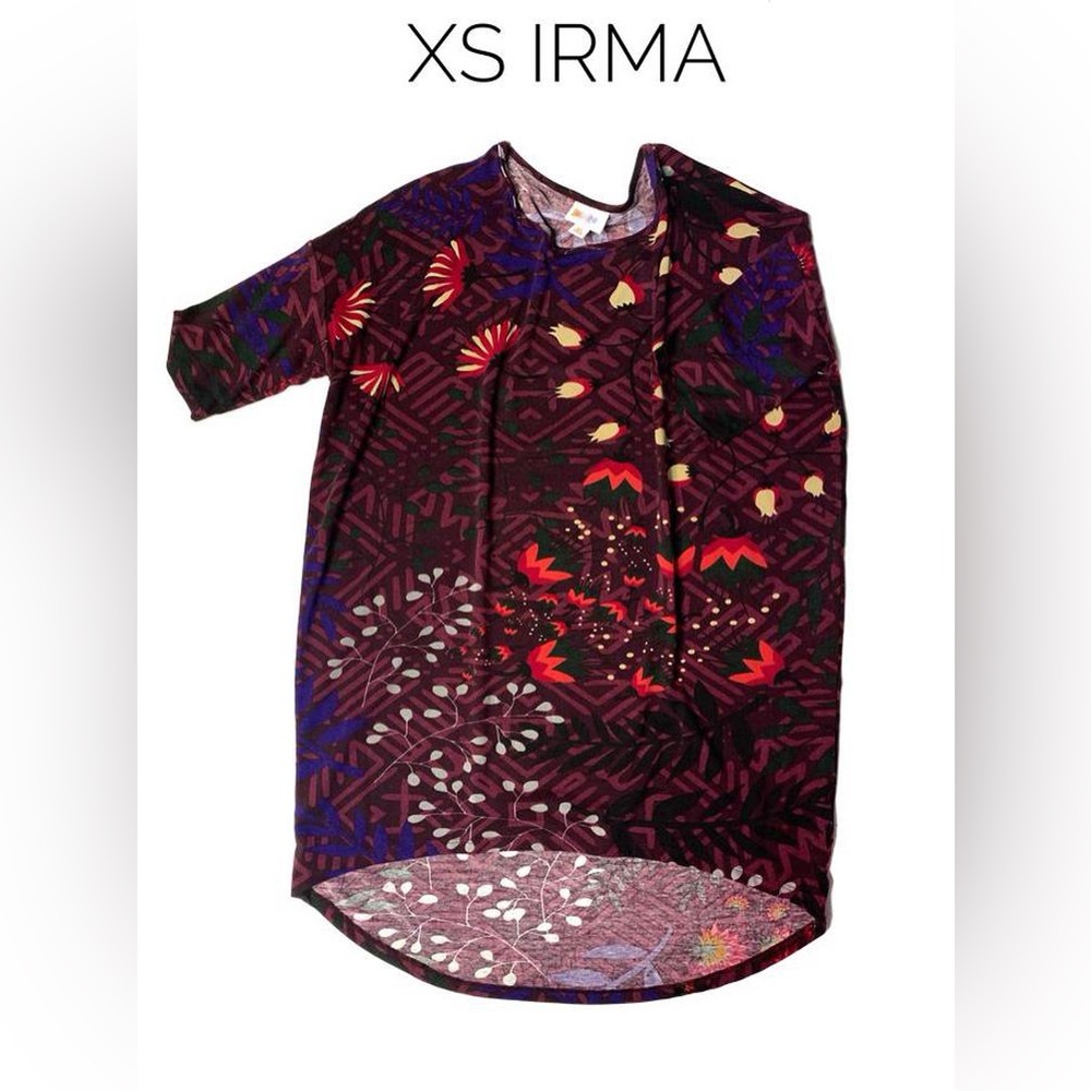 Lularoe Irma Tunic Size XS